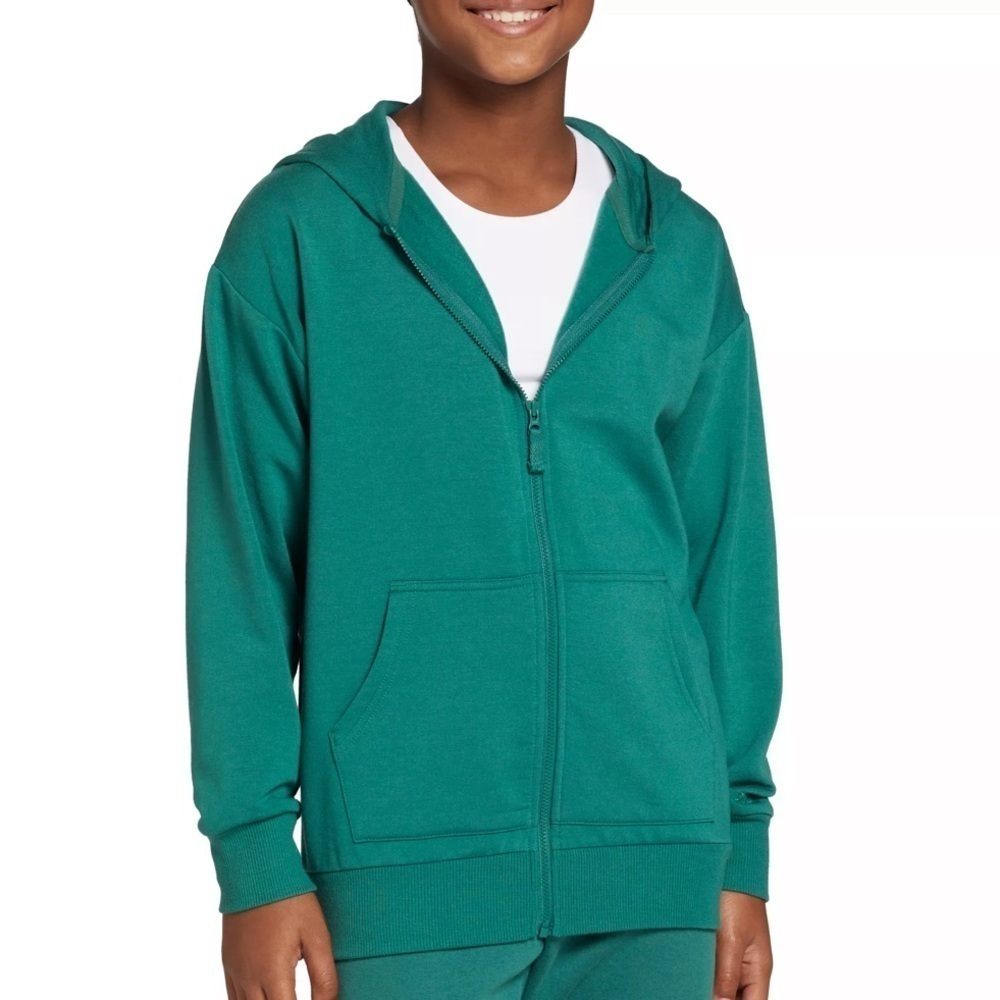 DSG Girls' Oversized Full-Zip Hoodie